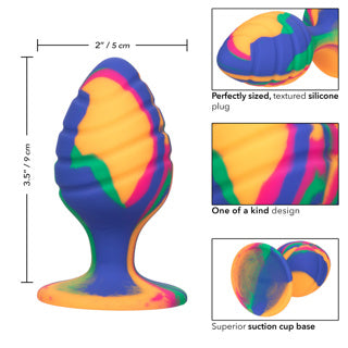Calexotics - Cheeky Swirl Tie-Dye Plug - Large
