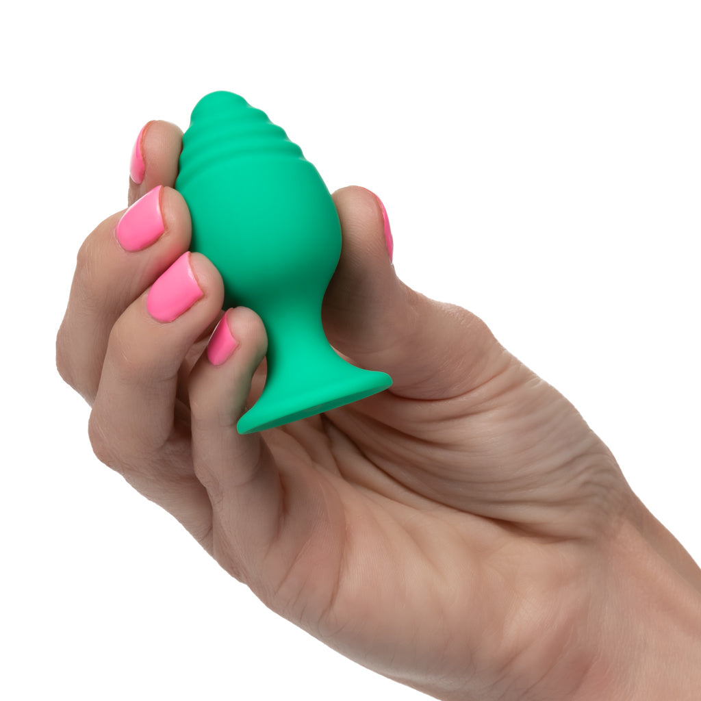 Calexotics - Ensemble Butt Plug Cheeky - Vert