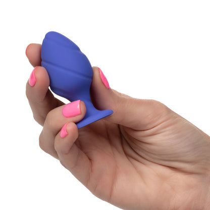 Calexotics - Ensemble Butt Plug Cheeky - Bleu