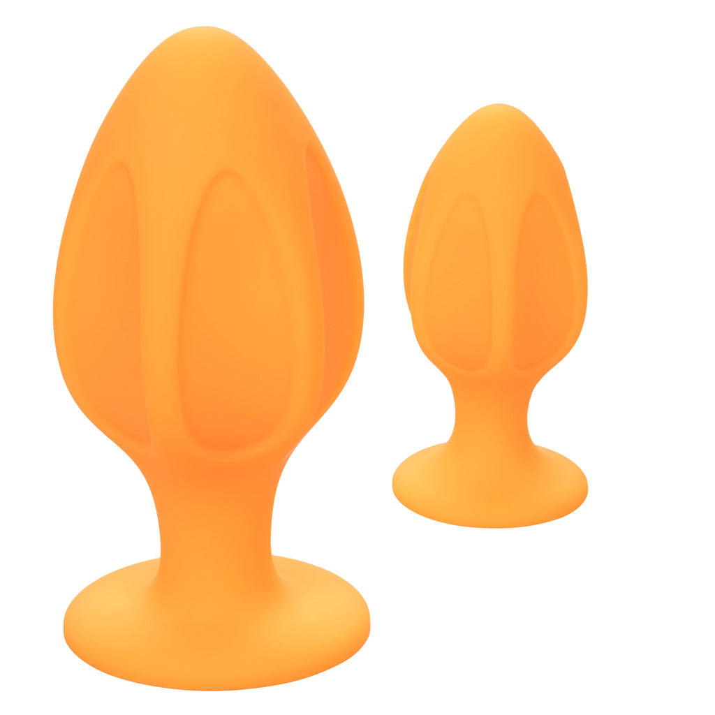 Calexotics - Ensemble Butt Plug Cheeky - Orange