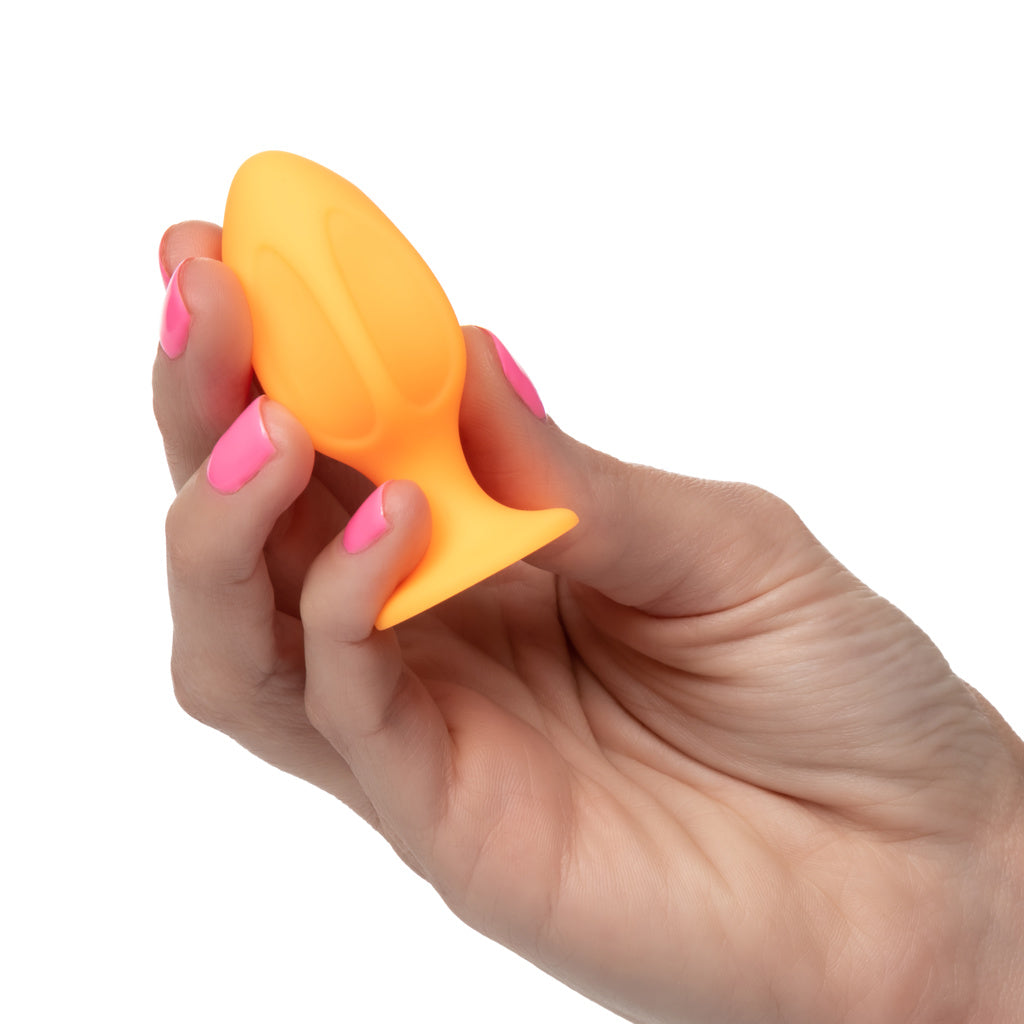 Calexotics - Ensemble Butt Plug Cheeky - Orange