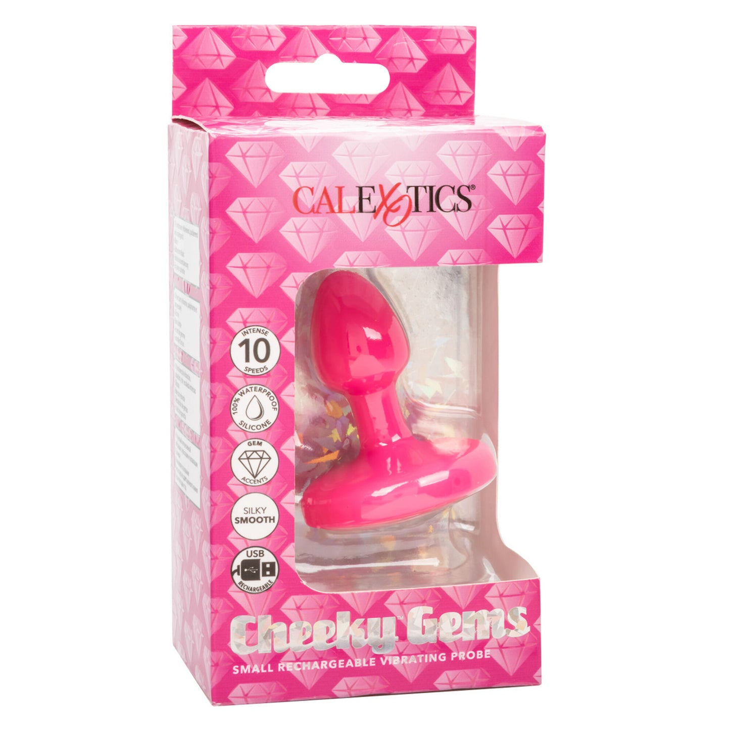 Cheeky Gems - Rechargeable Vib Probe Petit - Rose