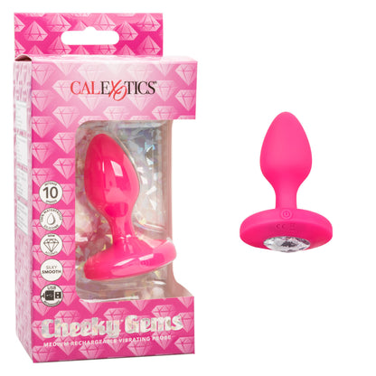 Cheeky Gems - Rechargeable Vib Probe Moyen - Rose
