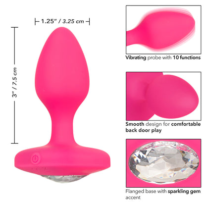 Cheeky Gems - Rechargeable Vib Probe Moyen - Rose