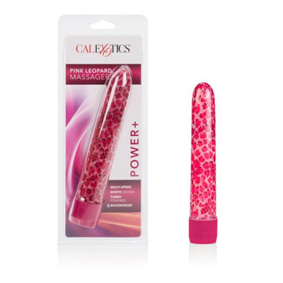 Houston Leopard Massager 6.5'' Rose