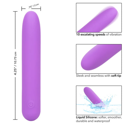 Bliss - Mini Vibe Liquid Silicone - Mauve