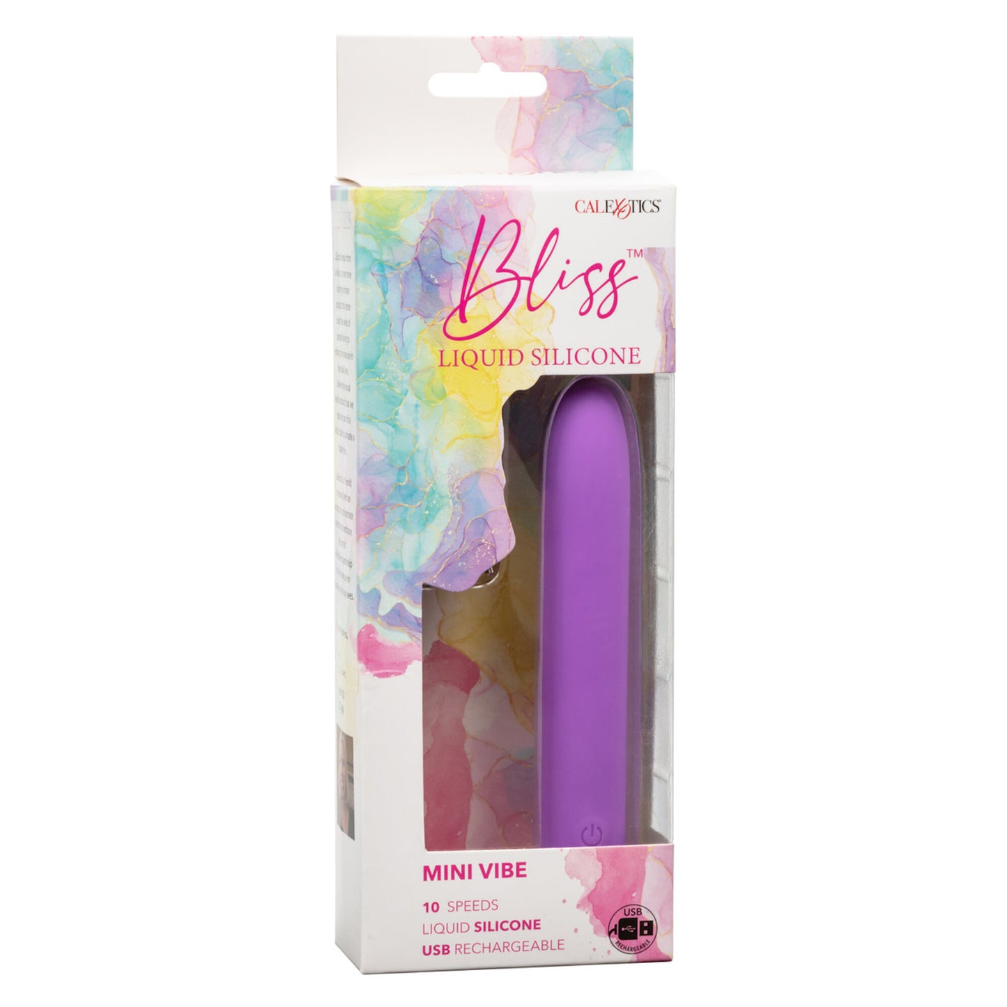 Bliss - Mini Vibe Liquid Silicone - Mauve