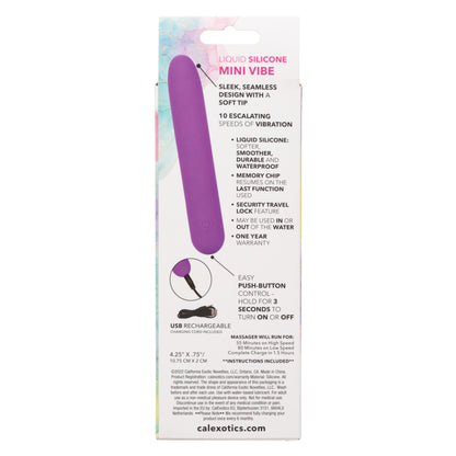 Bliss - Mini Vibe Liquid Silicone - Mauve