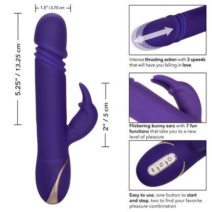 Jack Rabbit - Silicone Thrusting Rabbit - Mauve