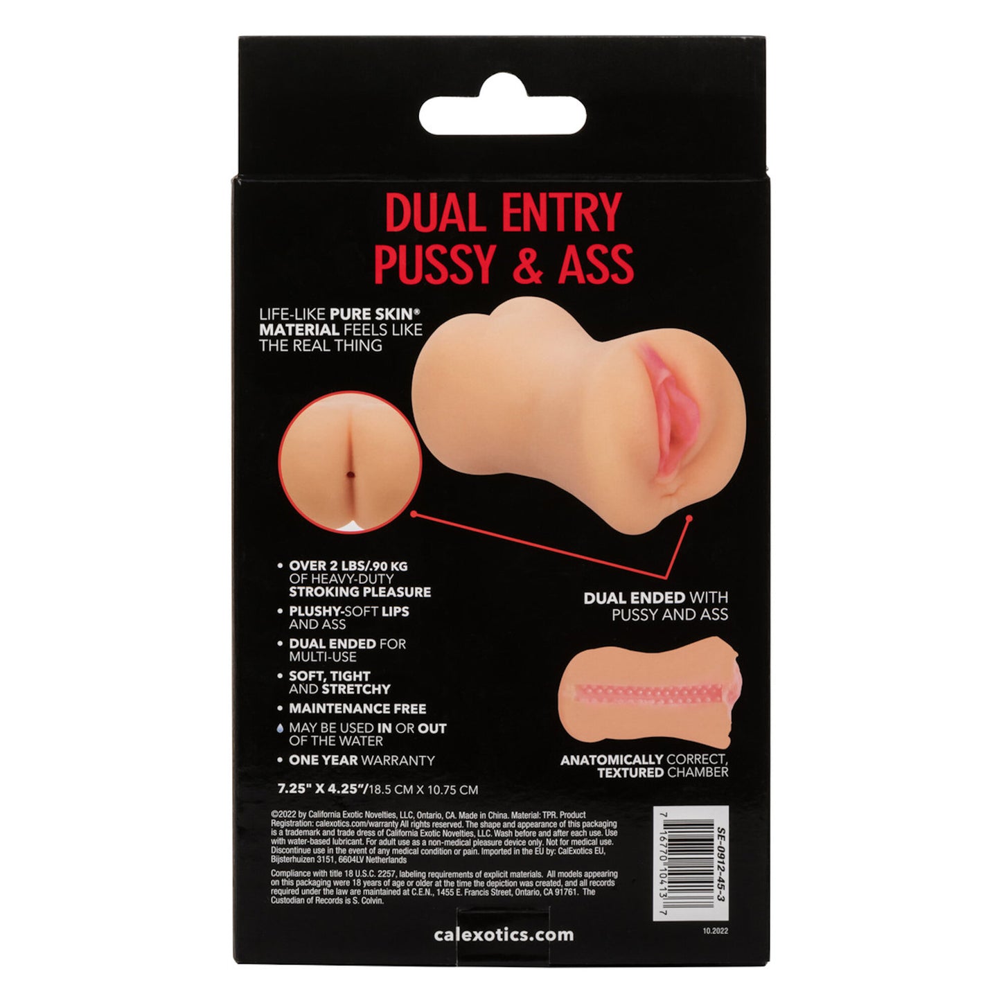 Calexotics - Stroke It Dual Entry - Beige