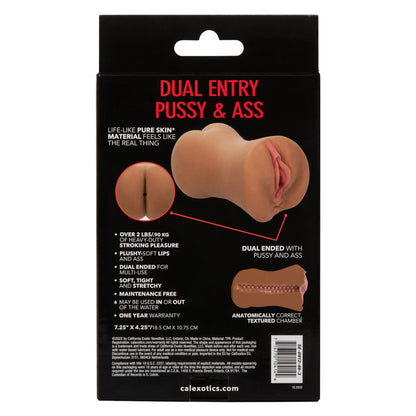 Calexotics - Stroke It Dual Entry - Brun