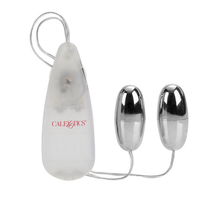 Pocket Exotics - Vibrating Double Bullets - Argent