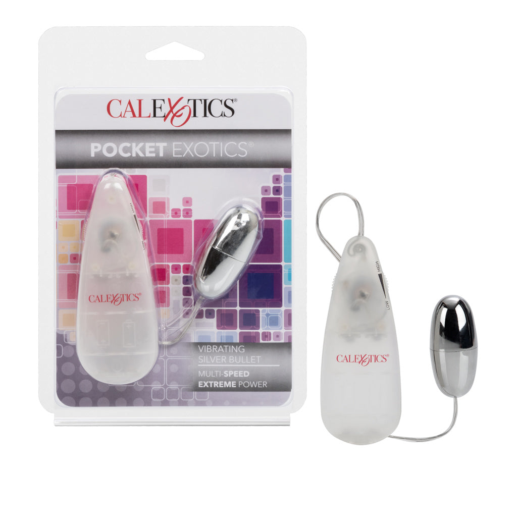 Pocket Exotics - Vibrating Bullet - Argent