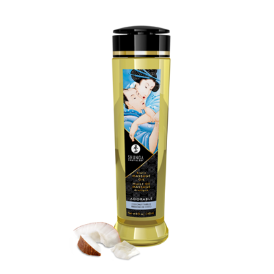 Shunga - Huile à Massage - Adorable Frissons De Coco