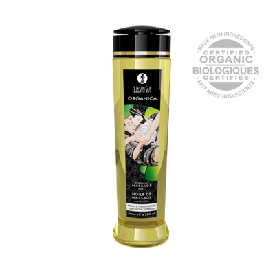 Shunga - Huile à massage - Sans Arôme Organica