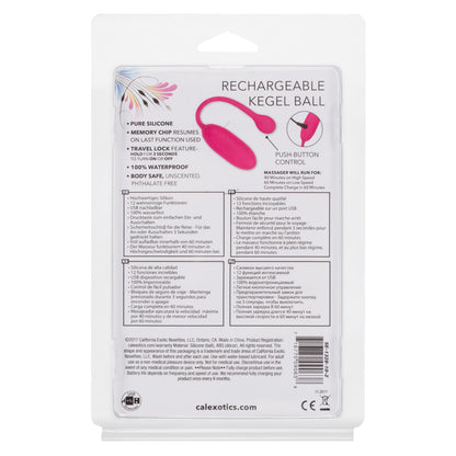Rechargeable Kegel Ball Advanced - Fuchsia