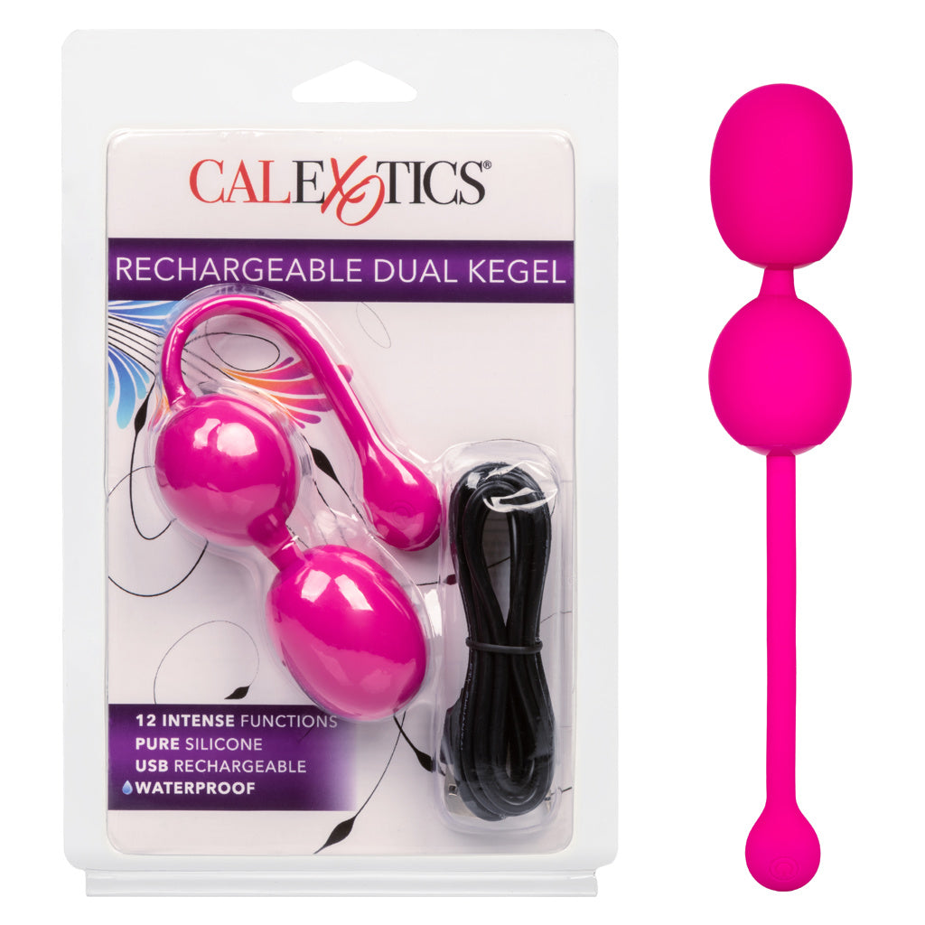 Calexotics - Rechargeable Dual Kegel - Fuchsia