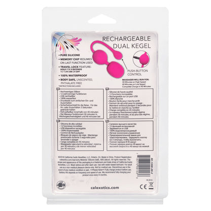 Calexotics - Rechargeable Dual Kegel - Fuchsia
