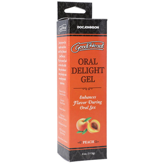 GoodHead - Oral Delight Gel - Pêche