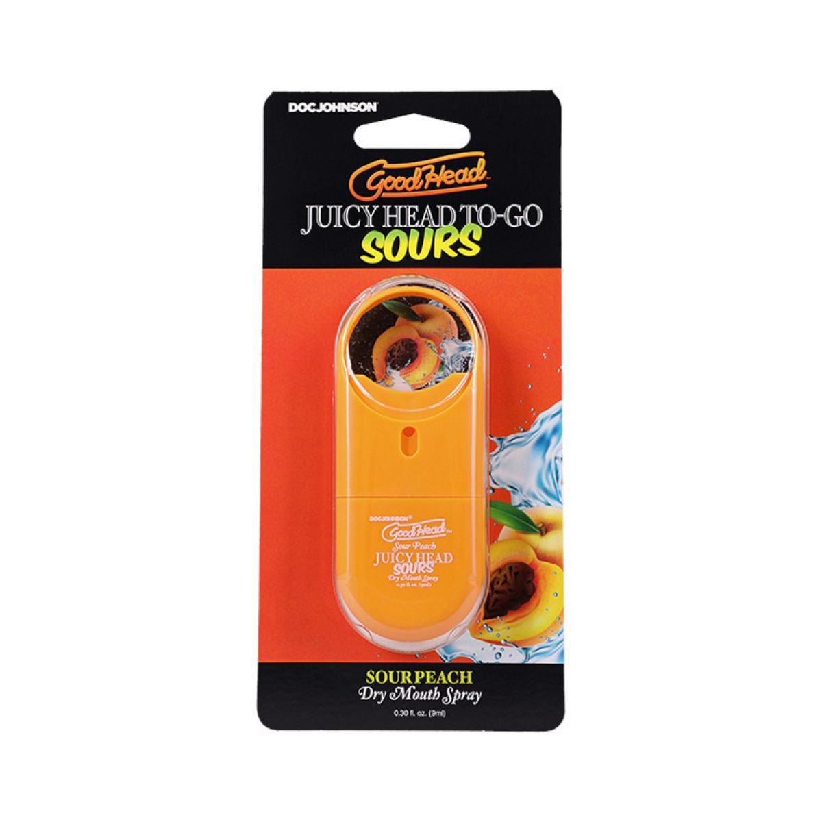 GoodHead - Juicy Head Spray To-Go Sours - Pêche