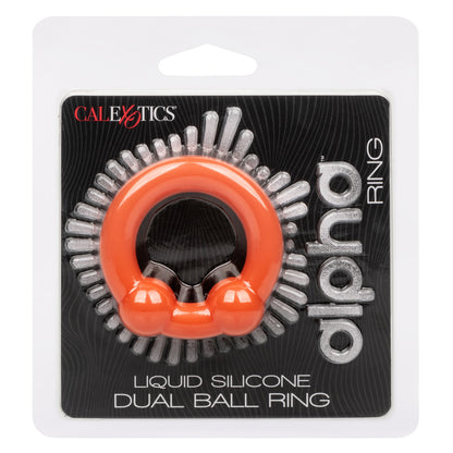 Alpha Ring - Liquid Silicone Dual Ball Ring