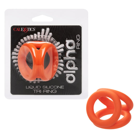 Alpha Ring - Liquid Silicone Tri-Ring