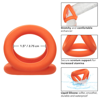 Alpha Ring - Liquid Silicone Tri-Ring