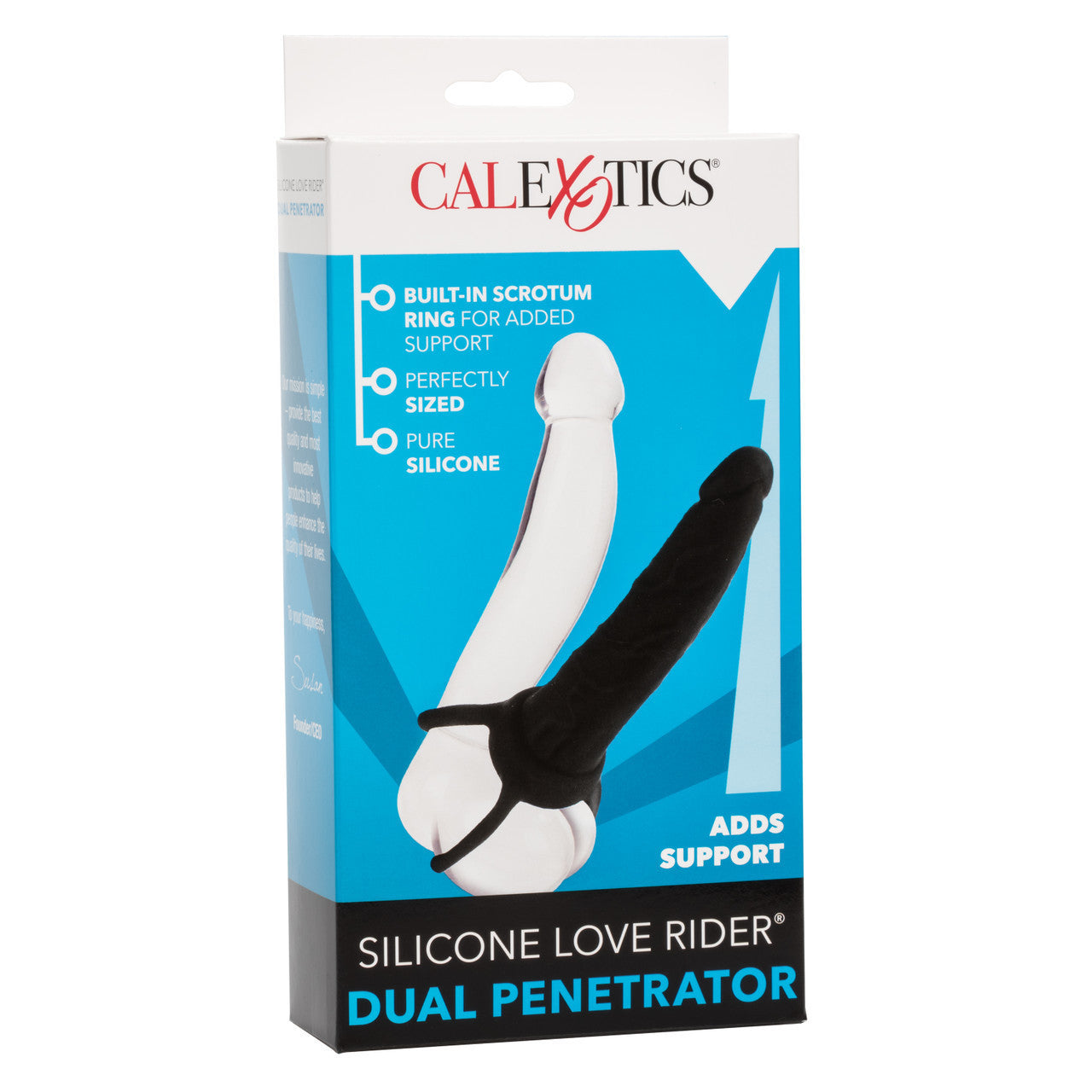 Silicone Love Rider - Dual Penetrator