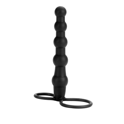 Silicone Love Rider - Beaded Dual Penetrator