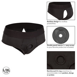 Her Royal Harness - Backless Brief L/XL