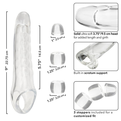 Performance Maxx - Clear Ridged Extension Set