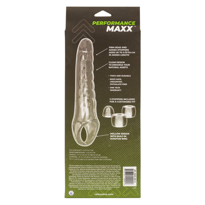 Performance Maxx - Clear Ridged Extension Set
