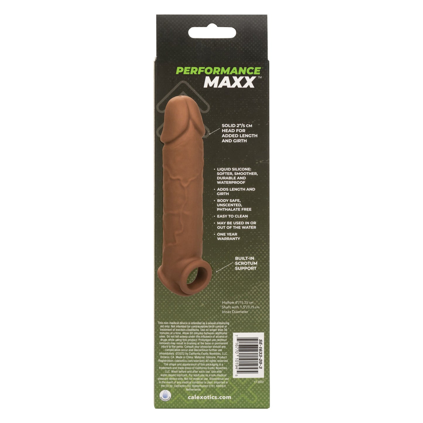 Performance Maxx - Life-like Extension 8'' - Brun