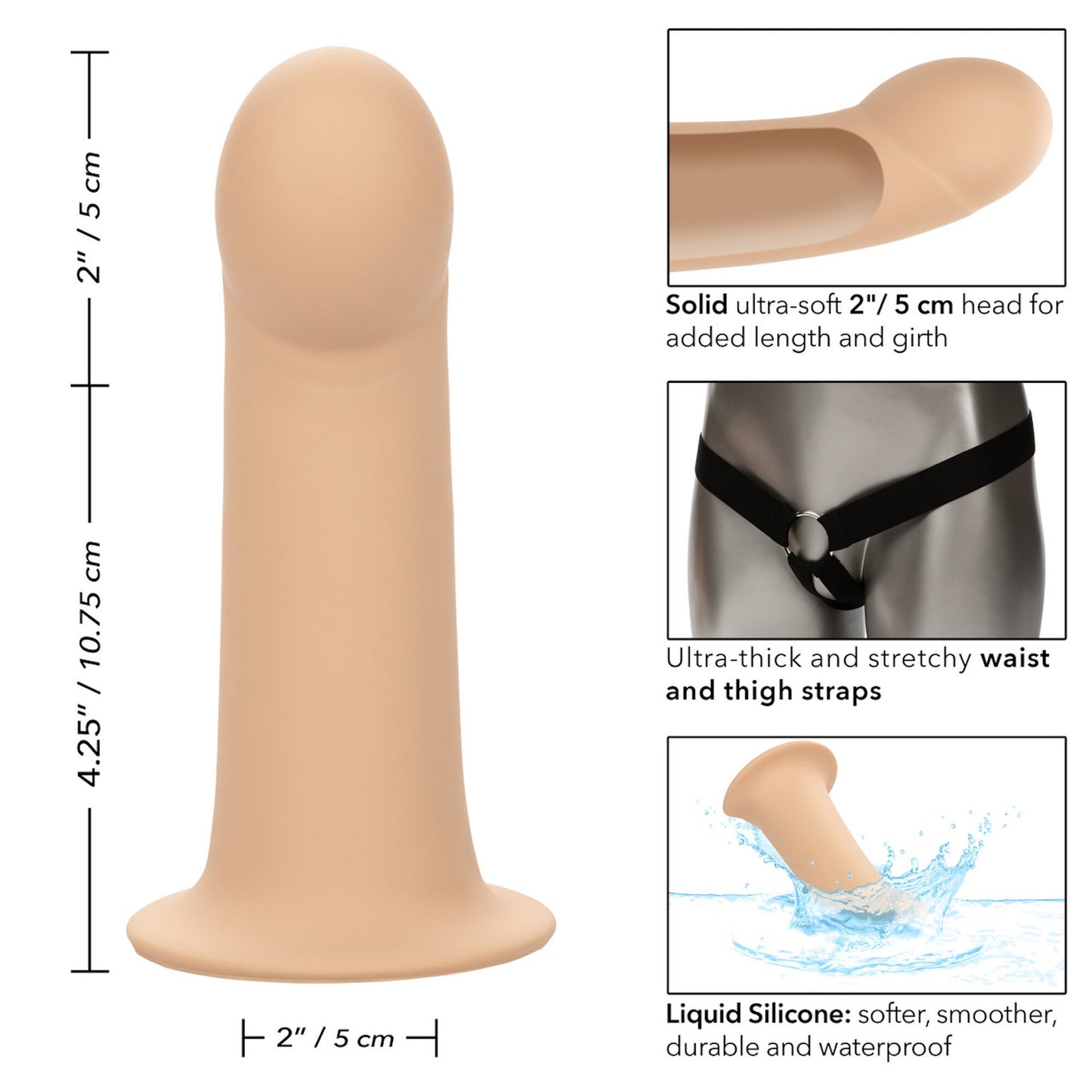 Performance Maxx - Extension With Harness - Beige