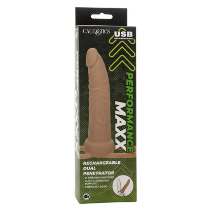 Performance Maxx - Rechargeable Dual Penetrator - Beige
