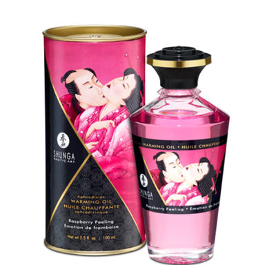 Shunga - Huile Aphrodisiaque - Émotion de Framboise