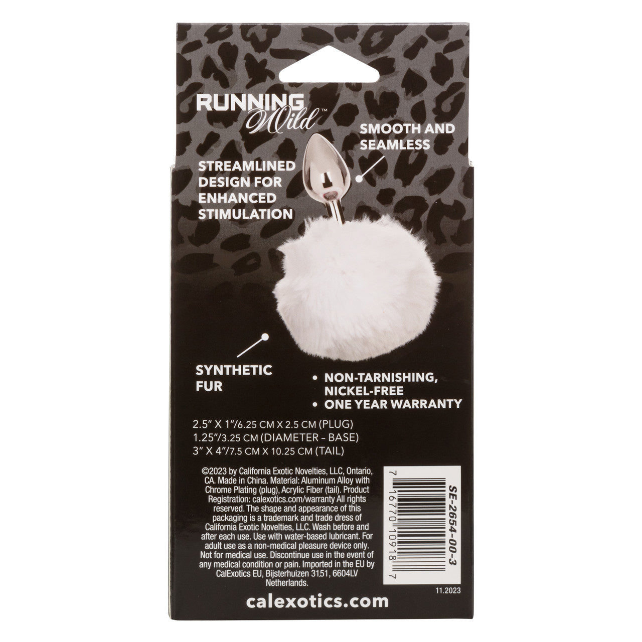 Running Wild - White Bunny Tail