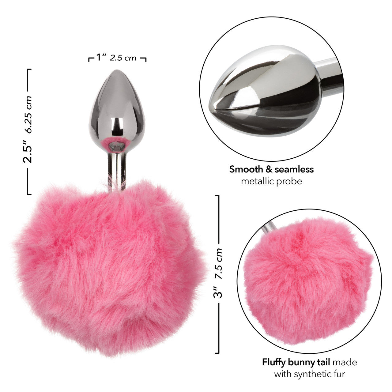 Running Wild - Pink Bunny Tail