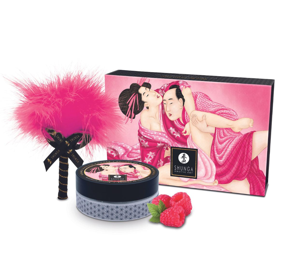 Shunga - Poudre De Corp Comestible Framboise