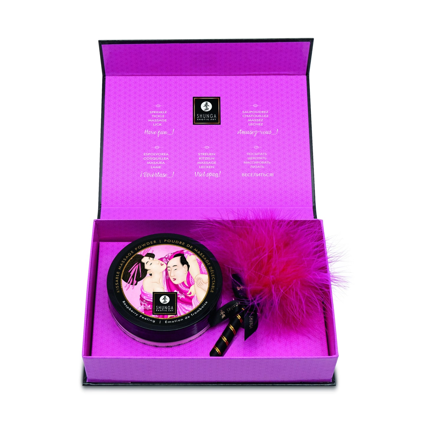 Shunga - Poudre De Corp Comestible Framboise
