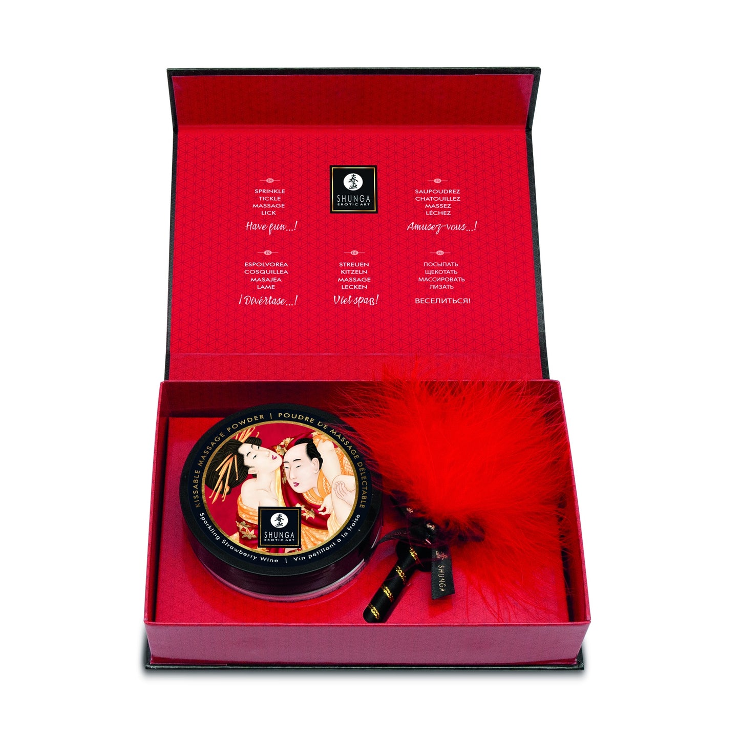 Shunga - Poudre De Corp Comestible Fraise
