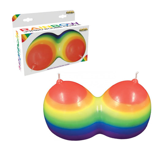 Hott Products - Chandelles Seins Jumbo - Arc-en-ciel