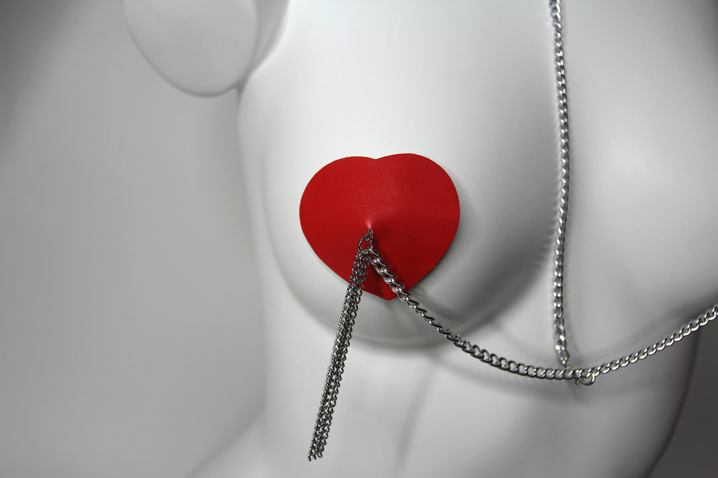 Nipplicious - Pasties & Collier Dominatrix - Rouge