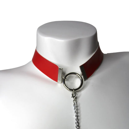 Nipplicious - Pasties & Collier Dominatrix - Rouge