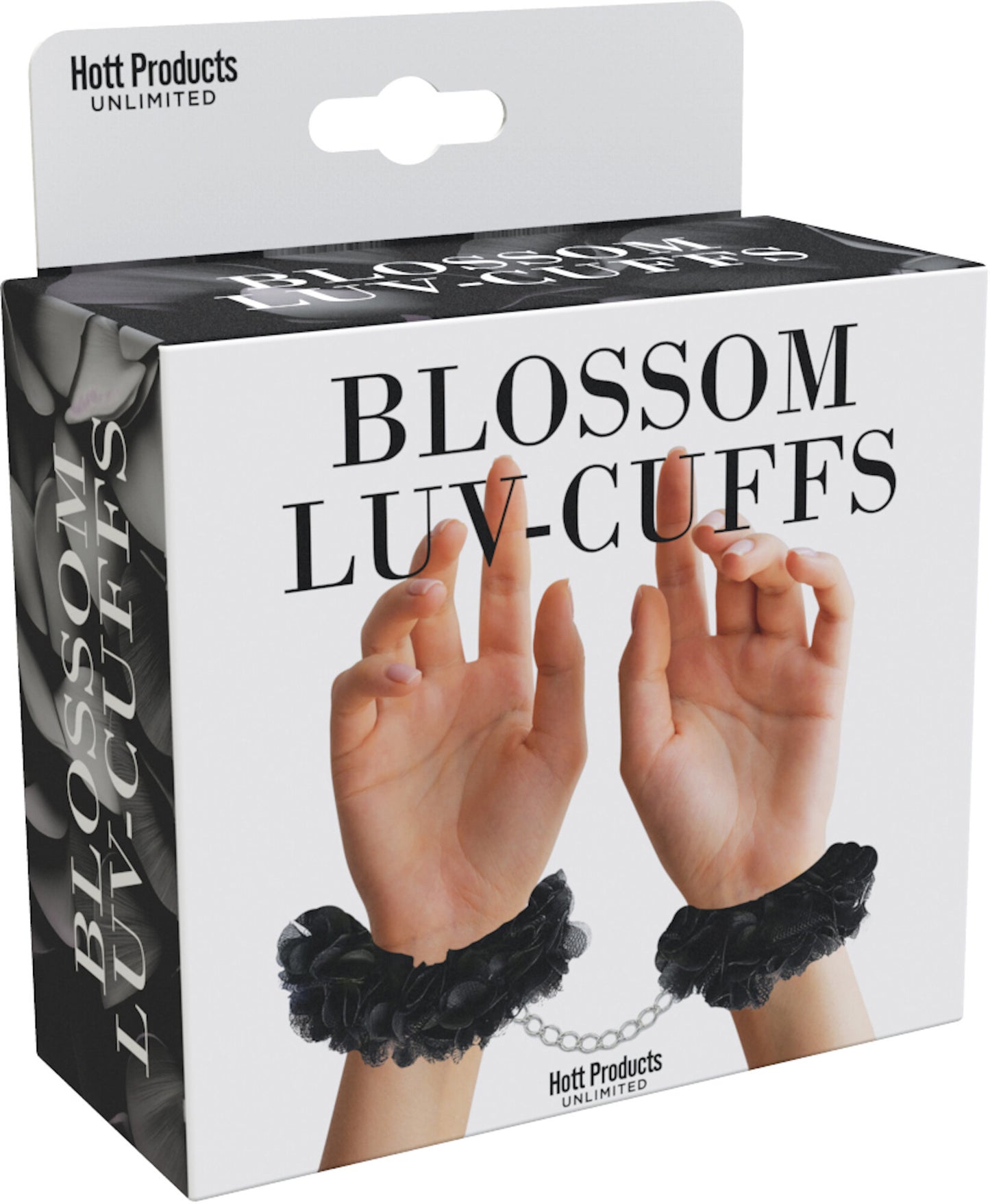 Hott Products - Menottes Fleurs Noir