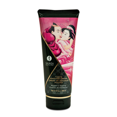 Shunga - Crème de massage délectable - Émotion de framboise