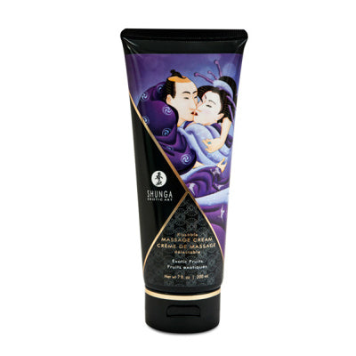 Shunga - Crème de massage délectable - Fruits exotiques