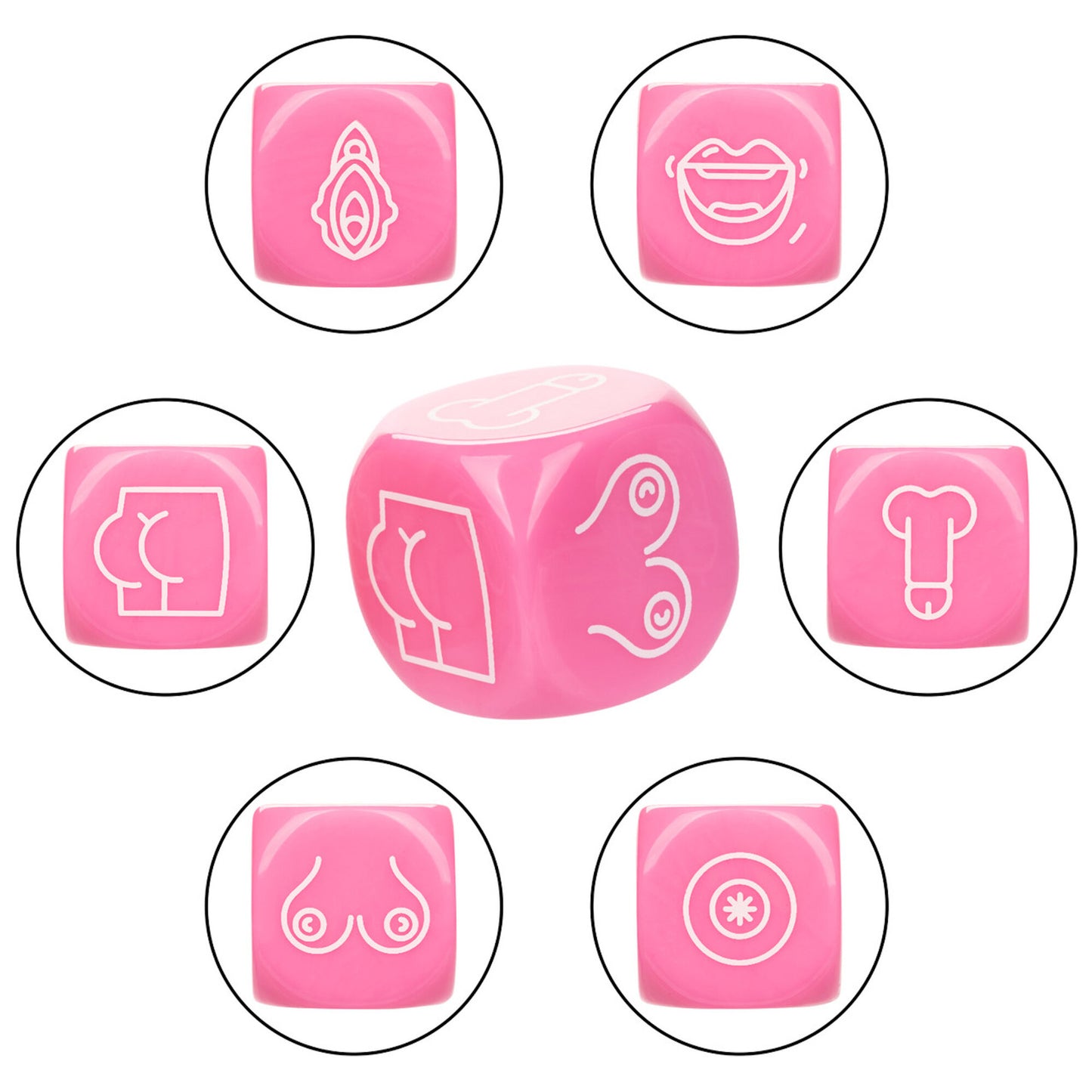 Naughty Bits - Roll With It Sex Dice