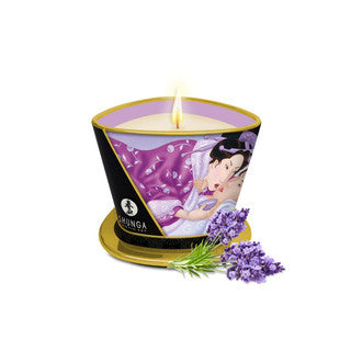 Shunga - Chandelle à Massage - Sensation - Lavande