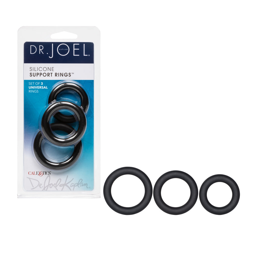 Dr. Joel Kaplan - Silicone Support Rings - Noir